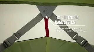 Vango Odyssey Inflatable Family Tunnel Tent, Epsom Green, Airbeam 500SC