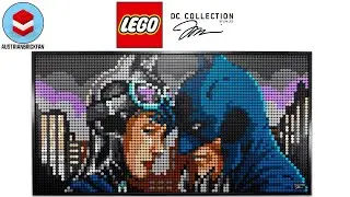 LEGO ART 31205 Batman & Catwoman - LEGO Speed Build Review