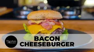 Bacon Cheeseburger (Easy Recipe)  @Theodoromamais   The Best Burger Recipe.