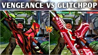 GAIA'S VENGEANCE Vandal VS GLITCHPOP Vandal Comparison || Which One Is The Best Vandal Skin ||