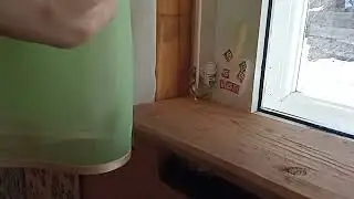 Простые полки на окна для рассады своими руками