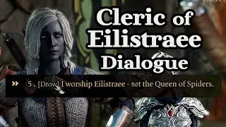 Baldur's Gate 3: Cleric of Eilistraee Dialogue