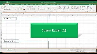 Formation Excel : #Cours_1 Naviguer dans l'interface Excel