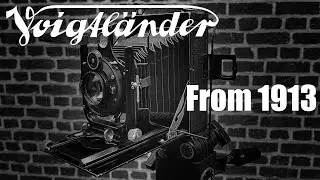 Using a camera from 1913 - Voigtlander Avus 9x12