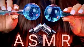 Water Globe ASMR for Sleep and Relaxation 💦 (Water sounds, Bubble sounds, Visual triggers, Echo)