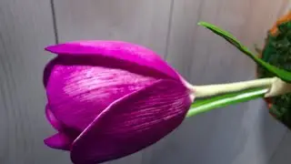 Крокус из фоамирана/crocus from foamiran