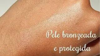 BASE CASEIRA QUE DEIXA A PELE BRONZEADA