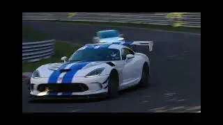 Assetto Corsa Tesla Model 3 Plaid vs Dodge Viper GTS-R Nordschleife battle