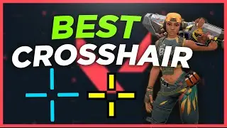 Get The BEST Crosshair in Valorant! (Pro Settings)