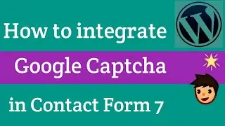 How to add google captcha v3 API in contact form 7 WordPress in Hindi\Urdu