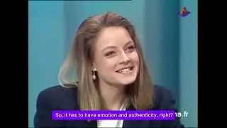 Jodie Foster French Interview INA Archive (with EN Translation)