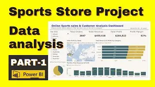 Sports Store Data Analysis Power BI Project Part-1 (Flowless Data Cleaning Tips)