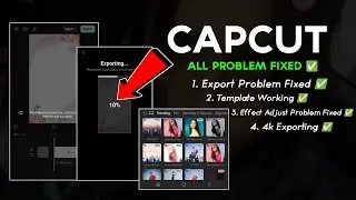 Capcut Video Export No Internet Connection Problem Fixed 100% Real 🤩 | Capcut Export Problem Solved