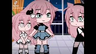{Меме школа леди} Gacha club Monika life [БГ]