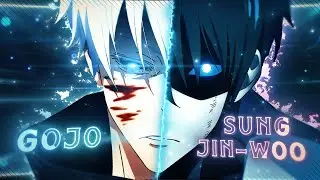 GOJO X SUNG JIN-WOO😈🔥 - WINTER ARC FUNK [Edit/AMV]!