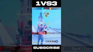 FREE FIRE 🔥 1 VS 3 CLUTCH WITH GRENADE 🤡 + THOMPSON 🤯 GUN 🔫 || GRENADE KING 👑💖 #shorts #wljacky