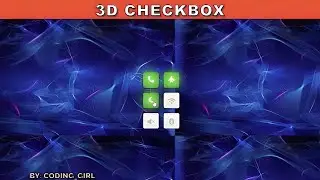 3D CHECKBOX / Using #html5 #css #coding #programming #webdevelopment #webdesign @CodeWithHarry