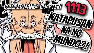 ONE PIECE 1112-1113: "LULUBOG SA KARAGATAN ANG BUONG MUNDO?!!!" ANG MALAKING REBELASYON NI VEGAPUNK!