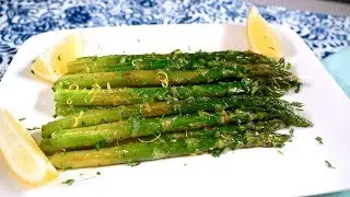 Espárragos Salteados con Mantequilla y Limón - Mi Cocina Rápida