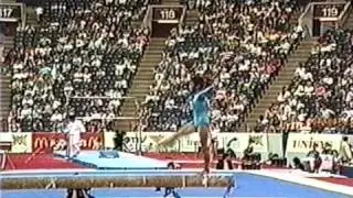 9th Team PRK Om Song Hui BB - 1991 World Gymnastics Championships 9.650