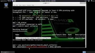 Kali Linux 2.0 Collect emails from website Email Hacking