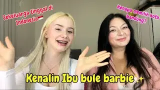 AKHIRNYA DI SPILL MAMA BULE BARBIE!!😍SEKELUARGA BETAH TINGGAL DI INDONESIA🇮🇩