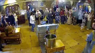 Собор Московских святых. Литургия. Храм Успения в Путинках