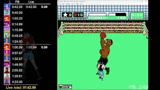 Mike Tyson's Punch Out!! IL Speedrun Mike Tyson 