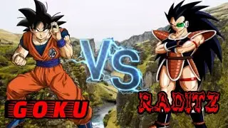 Dragon Ball Z Goku vs Raditz AMV
