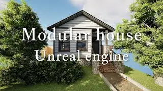 Available now! | Classic style Modular House 1 for Unreal Engine 5 #unrealengine5 #archviz
