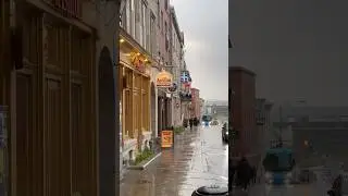 Rainy Day in Quebec City #shorts #canada