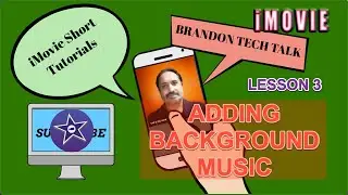 Adding Background Music to a Video in iMovie Video Editor for  Apple Mac | Tutorial