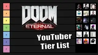 DOOM YouTuber Tier List