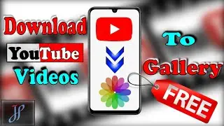 Download YouTube videos permanently to your phone's gallery.