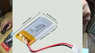 Полезная мелочь с Алиэкспресс Акуумуляторы  703048 и  USB вентилятор