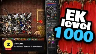 ek lvl 1000 na hunt 🤯🔥🔥 #tibia #tibiacast
