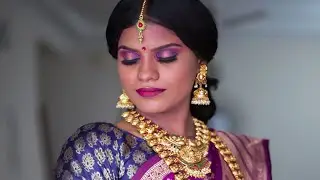 Dusky Skin Tone Muhurtham Bridal Makeup Tutorial | Hair and Makeup