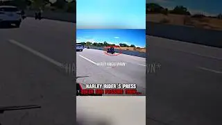 Harley Rider’s PRESS BIKER for passing them‼️🤯