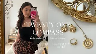 AFFORDABLE JEWELRY PIECES I'M LOVING FOR SUMMER 🌊🐚🌀 | Twenty Compass Jewelry Review