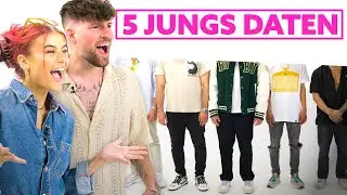 5 BOYS BLINDLY DATING! 💔 Romina from GNTM