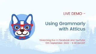Using Grammarly with Atticus Live [Updated]