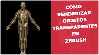 Como renderizar OBJETOS TRANSPARENTES en Zbrush