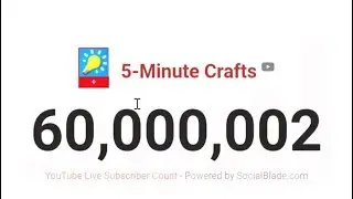 5-Minute Crafts hits 60 Million Subs