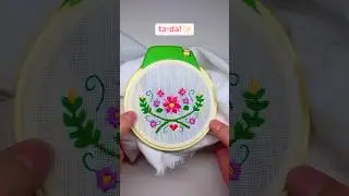 embroidery made fun with #clover 🪡🧵