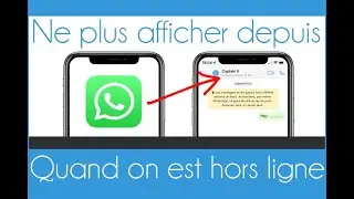 Comment ne plus afficher sa dernière connexion sur WhatsApp (iOS et Android)