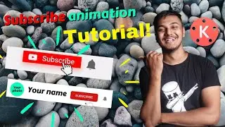 how to create subscribe | how to add subscribe button on video | subscribe animation tutorial. enbit
