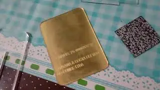 cortes a laser - passo a passo placa QR CODE PIX
