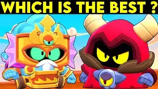 Brawl Stars RT Skins Comparisons Poseidon RT Vs Crimson RT