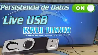 Instala Kali Linux en un Pendrive con Persistencia de Datos | Live USB Linux