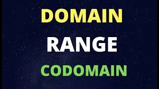 🔥DOMAIN ,RANGE , CODOMAIN 🔥I एक VIDEO मैं सब CLEAR😍 I DOMAIN AND RANGE OF FUNCTIONS